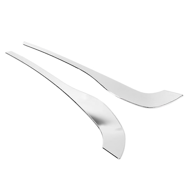 2 st Främre Dimljus Trim ABS Krom Silver Ersättning för Mazda CX?5 CX5 KF 2017?2021