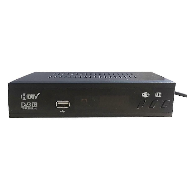 DVB T2 HEVC 265 Digital TV-tuner DVB-T2 265 1080P HD Dekoder USB Terrestrisk TV-mottaker EPG Set Top Box, EU-plugg