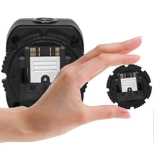 TF-334 Blixtskoadapter för att konvertera Sony Mi A7 A7S A7SII A7R A7II A9 A6300-kamera till Canon Nikon Blixt - Bra