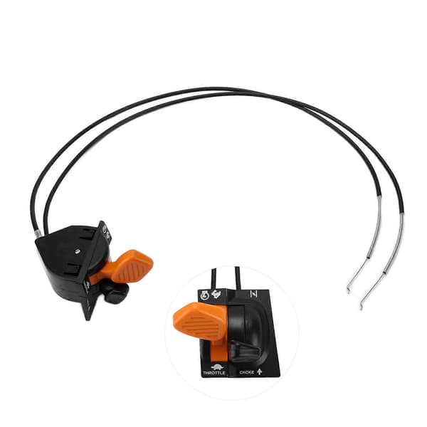 Gasspjeld Choke Kabelmontering Doble Kontrollhåndtak Universell Erstatning for John Deere GY20948