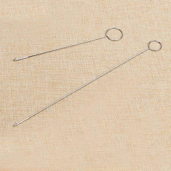 2 kpl Pitkät Kääntökoukut Virkkuukoukut Ompelutyökalu DIY-neulontatarvikkeet