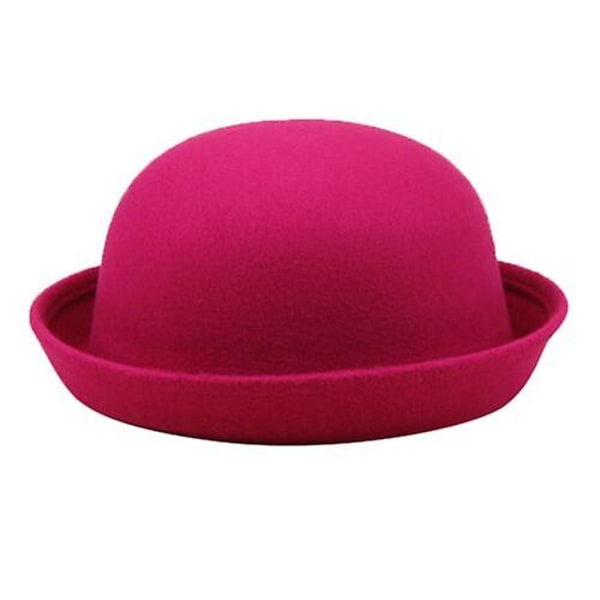 Elegant Enfärgad Hatt för Vuxna