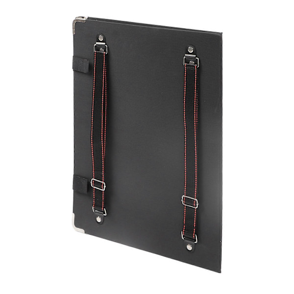 Taideportfolio-laukku 40 cm pitkä, 30 cm leveä, litteä, vahva puu, kevyt taiteilijan kantolaukku luonnosteluun ja piirtämiseen lapsille