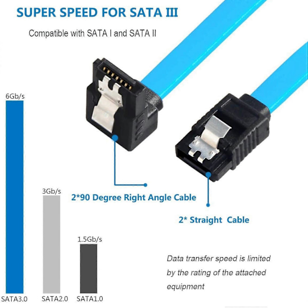 PCIe SATA-kort, 4 porte med 4 SATA-kabler, SATA-controller udvidelseskort med lavprofilbeslag, Marvell 9215 Non-