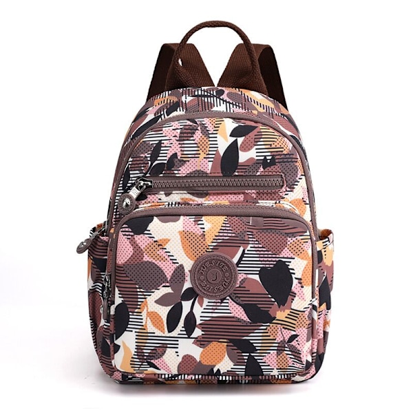 Vento Marea Mini Ryggsäck Blommigt Tryck Axelväska Style 20