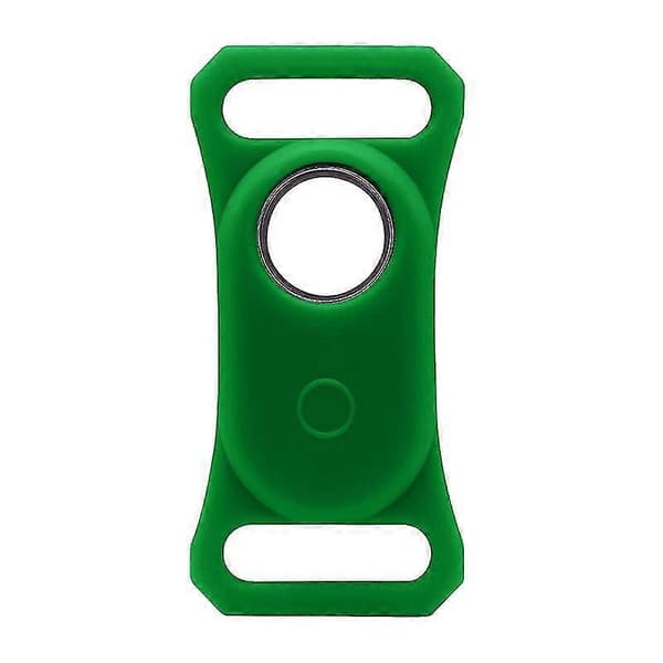Silikoneetui til kæledyrshalsbånds-tracker til Samsung Galaxy SmartTag2 Stødsikkert Cover Green