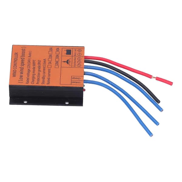 Vindmølle Controller Lavspændings MPPT Lade Regulator med LED Lys 100W?400W 12V 24V10A