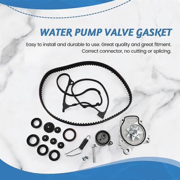 Kamremsats med vattenpump och ventilpackning för 01-05 1.7L Bildelar