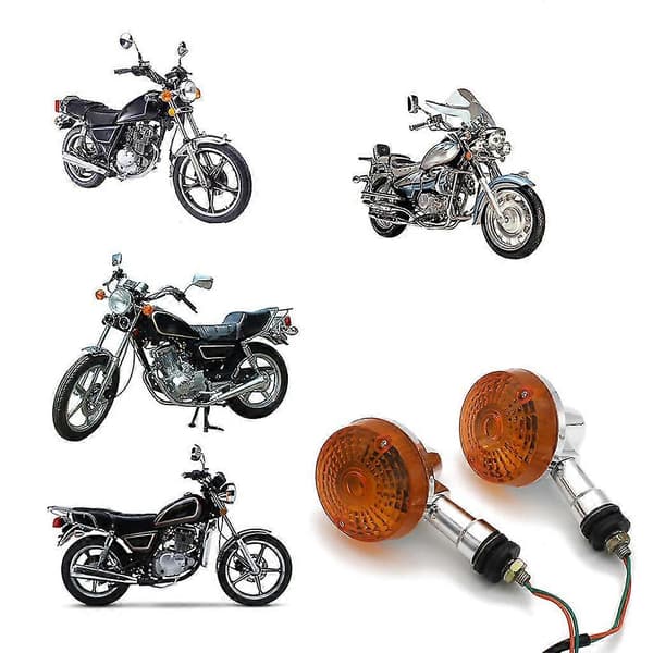 Motorcykel Blinklys Indikator Lys Til Gn125 Hj125 Til Suzuki Blinklys Li