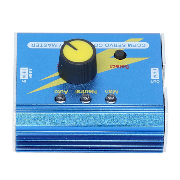 Motor Servo Tester 3 Moduser CCMP Konsistens Master Hastighetskontroller ESC Sjekker for RC Bil Båt