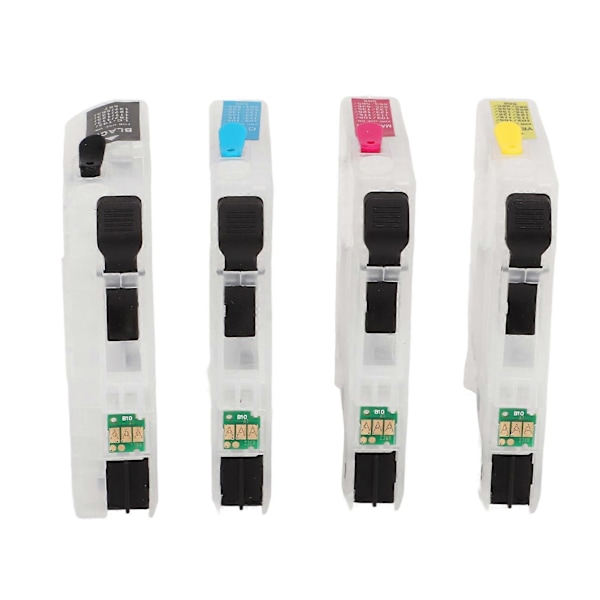 Blækpatroner Kompatibel Refill Erstatning Med Permanent Chip 4 Farver til Inkjet Printer LC110 BK LC110C LC110M LC110Y