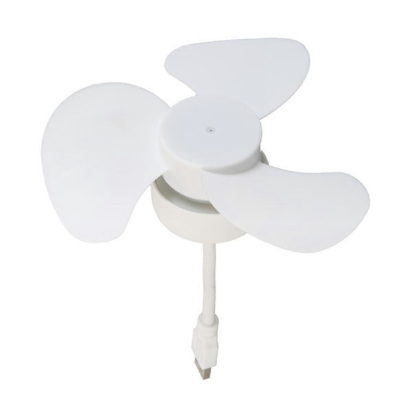 USB Ventilator DC5V Loftventilator 360 Graders Justering Lav Støj Elektrisk Ventilator Indendørs Køleventilator til Notebook