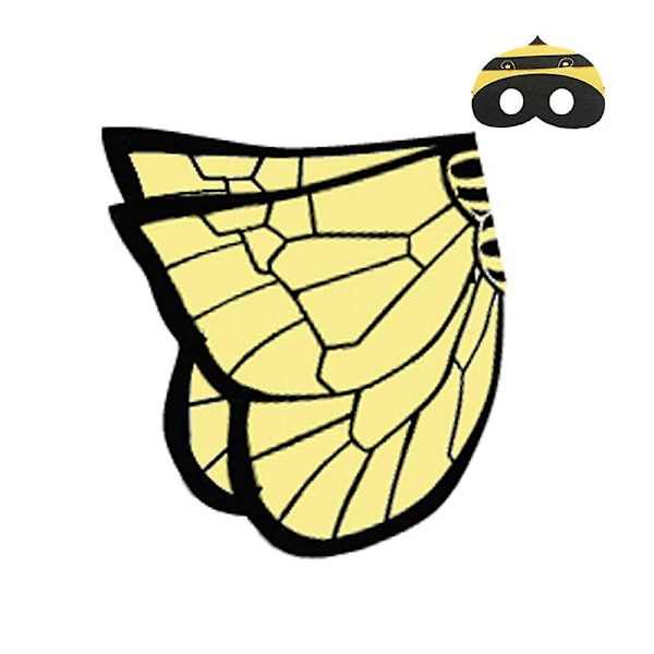 Fjärilsdräkt för barn Fjärilsvingar Chiffongdräkt bumblebee wings