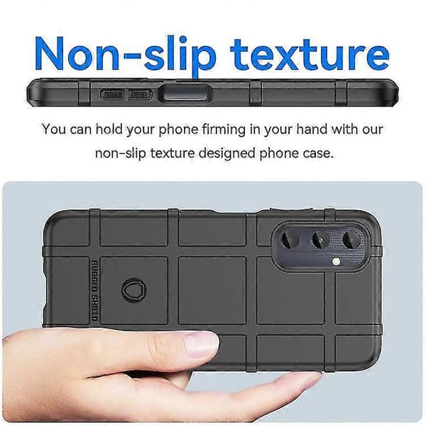 Fulltäckande Stötsäkert TPU-skal för Samsung Galaxy A05s Black
