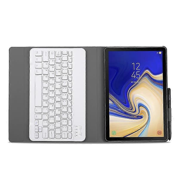 A510 Bluetooth Tastatur PU Etui til Galaxy Tab A 10.1 (2019) T510 Guld Gold