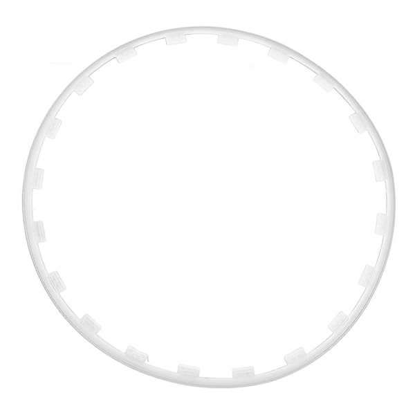 4 stk. Felgbeskyttelsesring Stilfull Slitesterk Felgkantbeskyttelsesring for 19-tommers Hjul Erstatning for Tesla Model Y Hvit