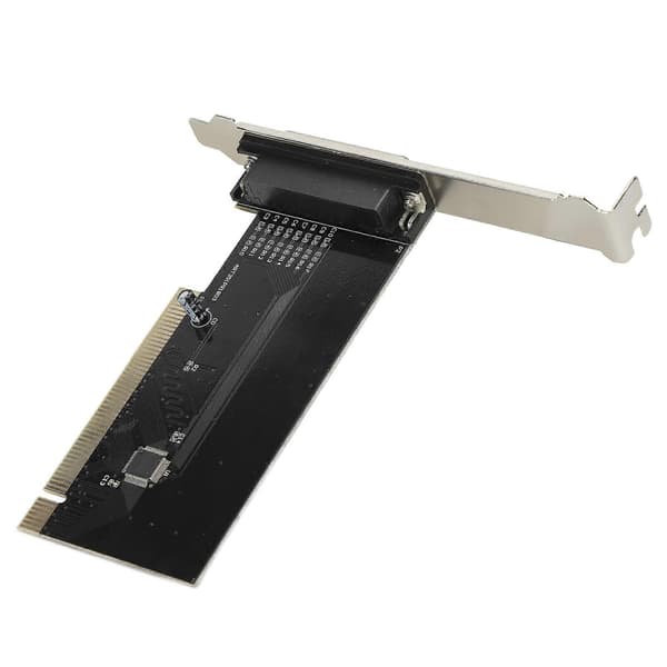 PCI til Parallel 25pin DB25 Utvidelseskort LPT Kontroller Port Adapter for Stasjonær PC Skriver