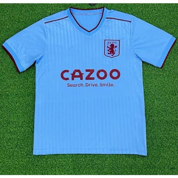 Ny Vintage Ljusblå Aston Villa Fotbollsträningströja Owen NO.7 XL