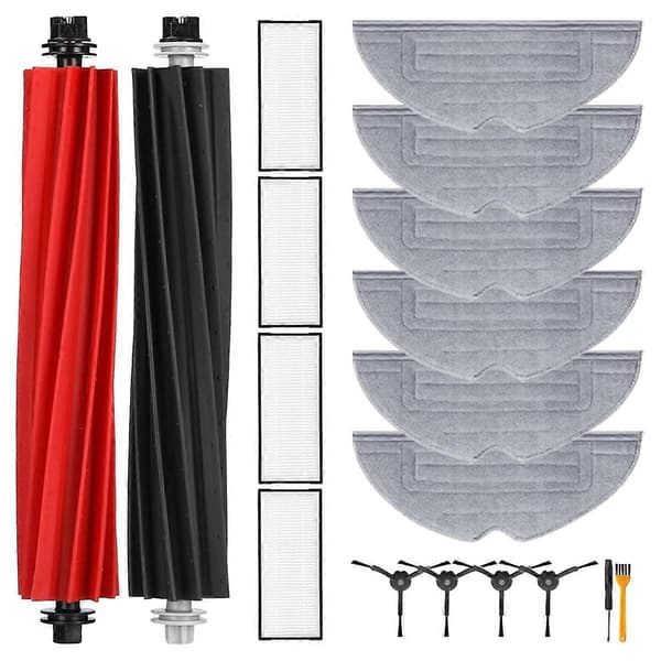 Til S8+/S8 Plus/S8 Robot Støvsuger Hoved Sidebørste Hepa Filter Moppeklud Støvposer Reservedele