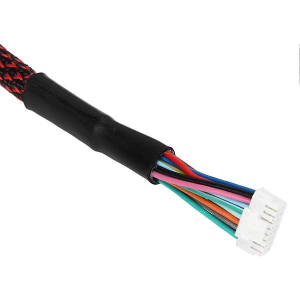 for Chiron Hovedledningsnet Nylon Vævet Sleeve Hotend Kabelnet Udskiftning til Anycubic Chiron