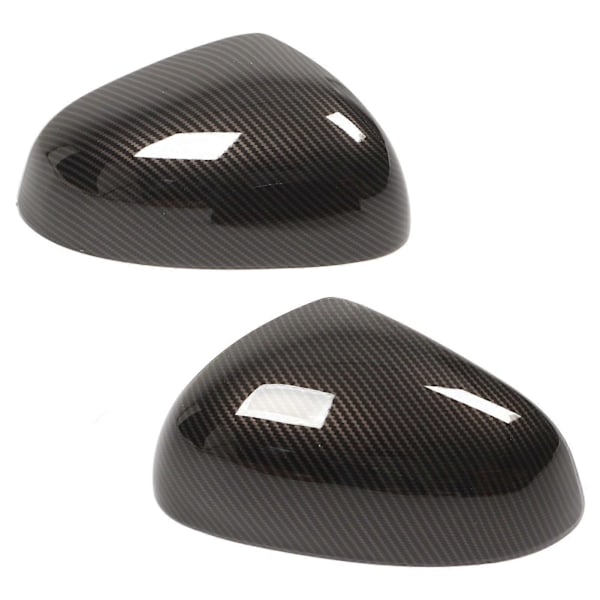 Beskyttelsesdeksel for utvendig bakspeil, karbonfiberstil, erstatning for Smart Fortwo C453 A453 2016?2021