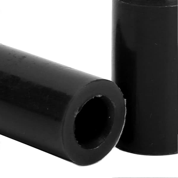 10 stk. Bil Indsugningsvakuumslange Endeproppafdækning Silikone 8 mm Indvendig Diameter Universal Sort