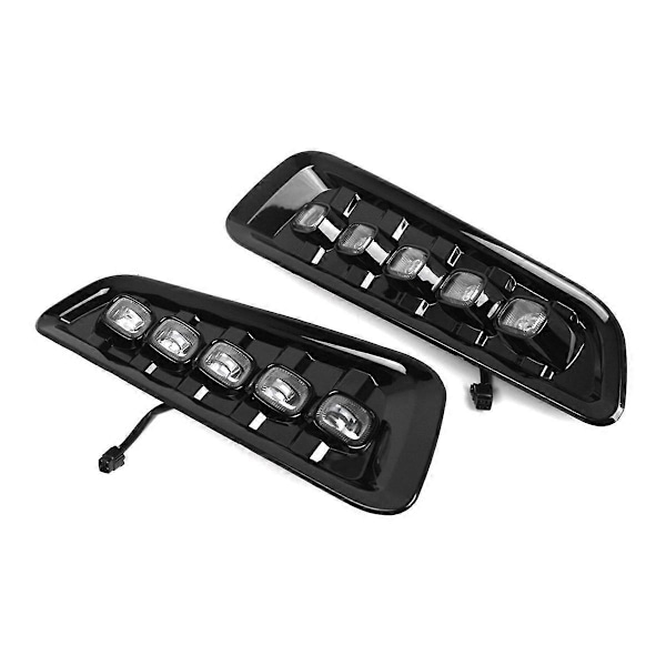 2 st DRL LED Varselljus för 2017 2018 2019 2020