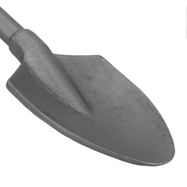 Lerspade 45CR Stål Skopa Skyffel Bit med 1?1/8in Skaft Rivningshammare Grävverktyg