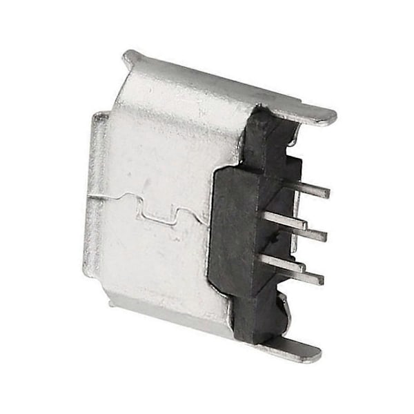 10 st Micro USB Typ B 180 Grader DIP 5Pin Hona PCB Lödhylsanslutning