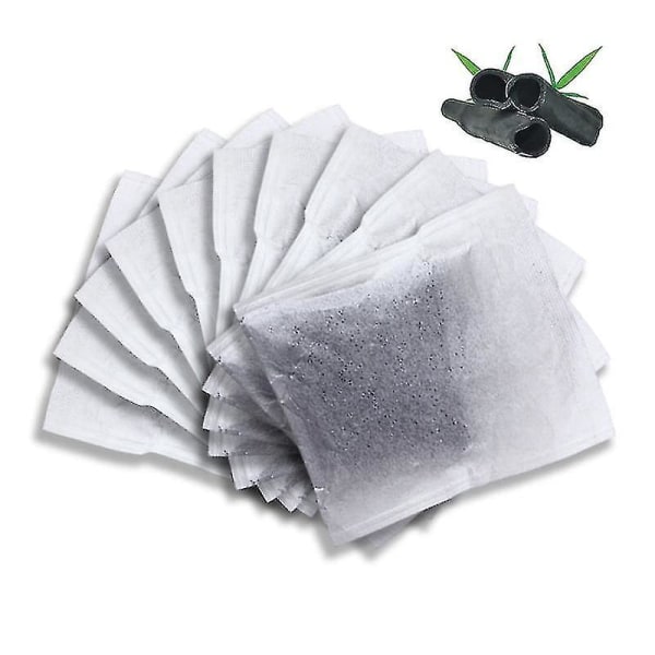 10 st Filter Vatten Destillator Cellofan Inslagen Aktivt Kol