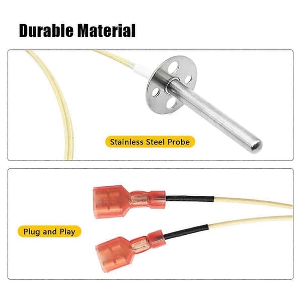 RTD Probesensor for RT-B380 RT-B380X Trepelletgrill Temperatursensor Erstatning