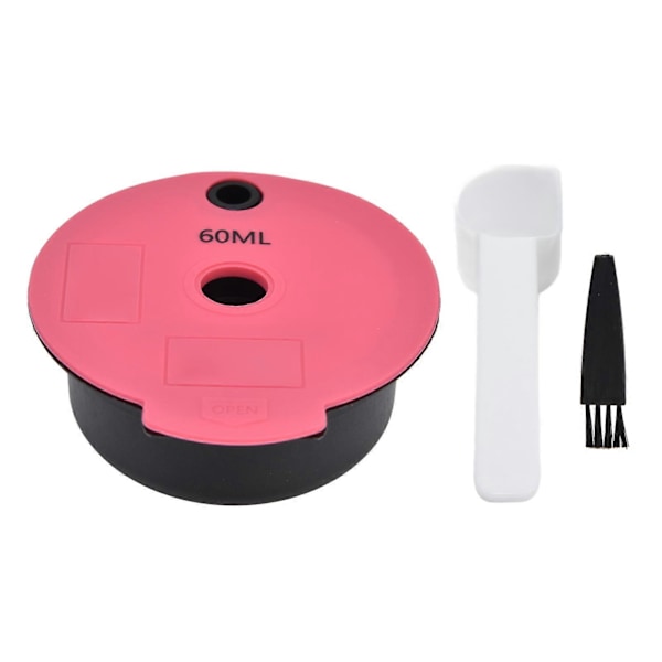 Genanvendelig Kaffekapsel Kop Genopfyldelig Kapsel Kop Pink Kapsel Filter til TYPE CTPM1260ml