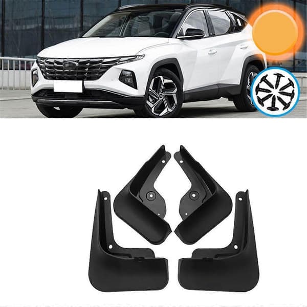 4 ST Bil Stänkskydd Mud Flaps Splash Mud Guard för NX4 2021 2022 2023 2024 Biltillbehör