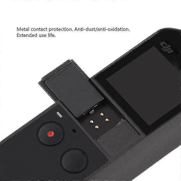 Osmo Pocket Dataport Beskyttelsesdeksel Kontakter støvtett spenne For DJI OSMO Pocket/osmo Pocket 2 Gimbal Kamera