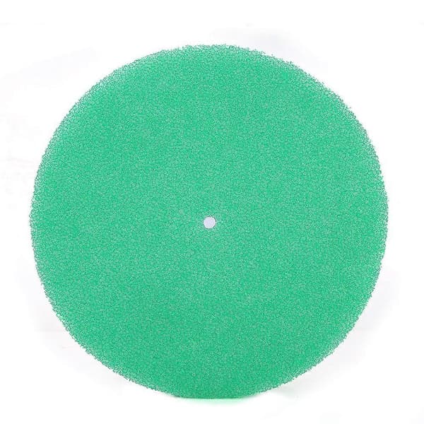 20 * 250mm Svampehoved Luftfilter Udskiftningssvamp 3 Lag Luftfilter Svamp Grøn