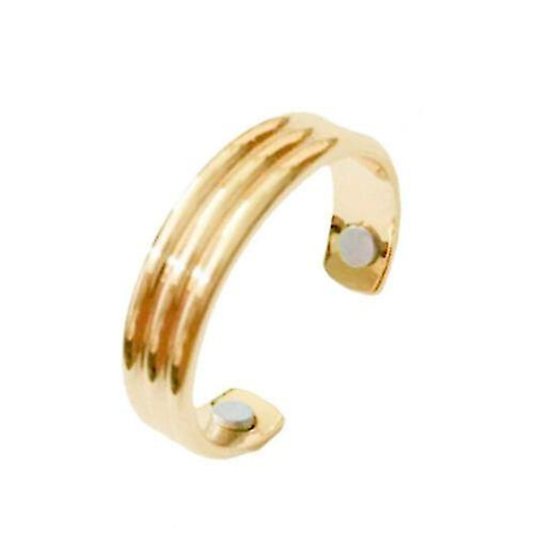 Apollolostory Magnetisk Ring för Lymfdränage Embossing Gold