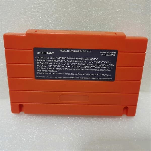 Super 130 i 1 Spil Spilkort med Gemmefunktion til SNES