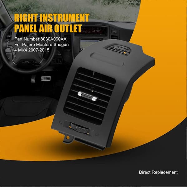 Bil Instrumentpanel Luftuttak for Montero 4 MK4 2007-2015 Høyre 8030A060XA