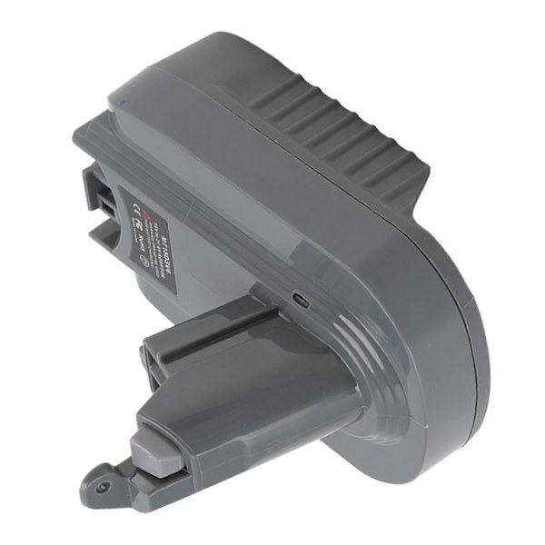Dammsugare Batteriomvandlare ABS 18V till 21.6V Överhettningsskydd Dammsugare Batteri Konverteringsadapter för MT18DSV6