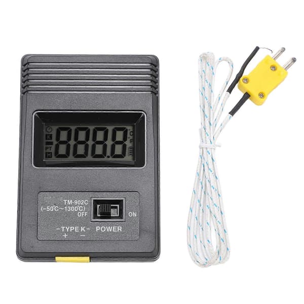 Tm902c 50~+300 Digital Termometer Sensor LCD Industriell Hög Noggrannhet Temperaturprob