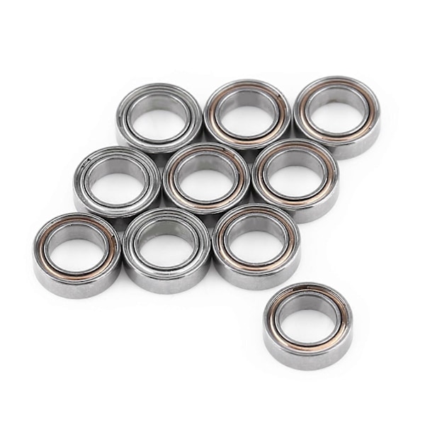 10 stk. MR85ZZ Doble skjermede miniatyrkulelager 5x8x2,5 mm for 3D-printer, modellbygging