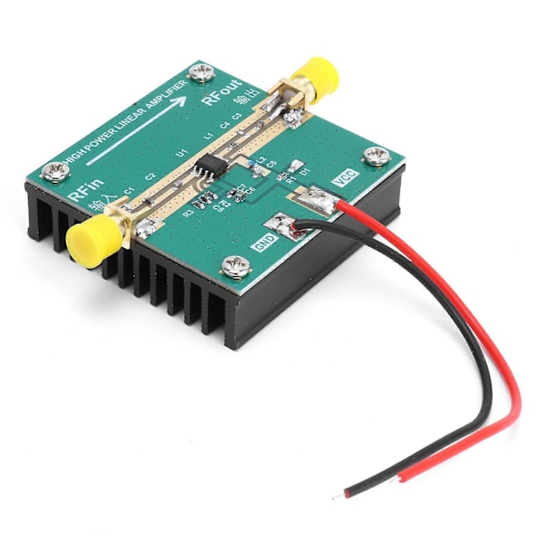 RF Effektförstärkare Högeffekts Linjär PCB Modulkort Elektronisk Tillbehör 2.4GHZ 1W RF2126 6V