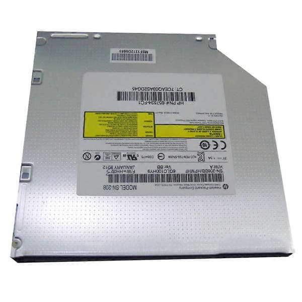 DVD CD RW Brännare 9.5mm Intern SATA Optisk Diskenhet Laptop Notebook DVD Brännare SU-208