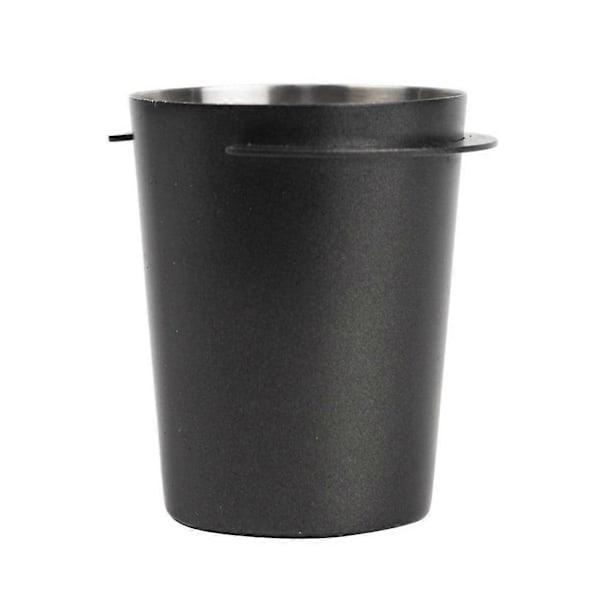 Kaffedoseringskopp i rostfritt stål, bönmalningsmaskin för 51 mm espressomaskin, doseringskopp-E