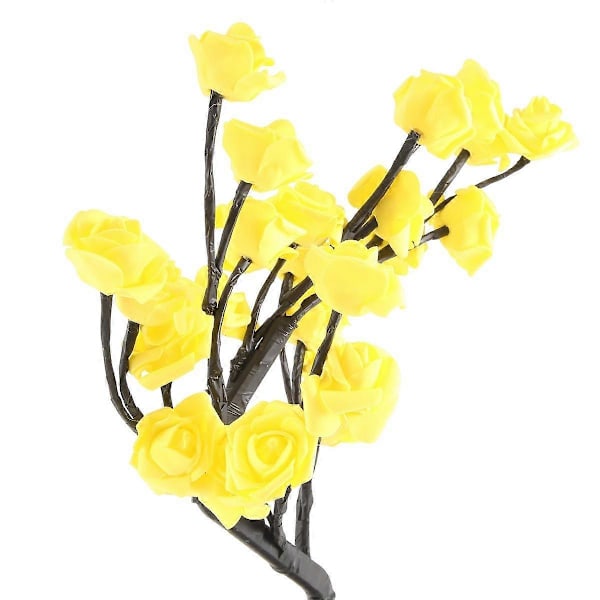 LED Rosblomma Lampa, USB Julgrans Nattlampor, Perfekt för Fester, Bröllop, Sovrum och Mors Dag Present-B