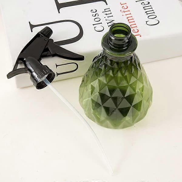 2 st sprayflaskor, 500 ml/17 oz tomma vattensprayflaskor, återanvändbara justerbara dimsprutflaskor i plast, påfyllningsbara behållare för rengöring