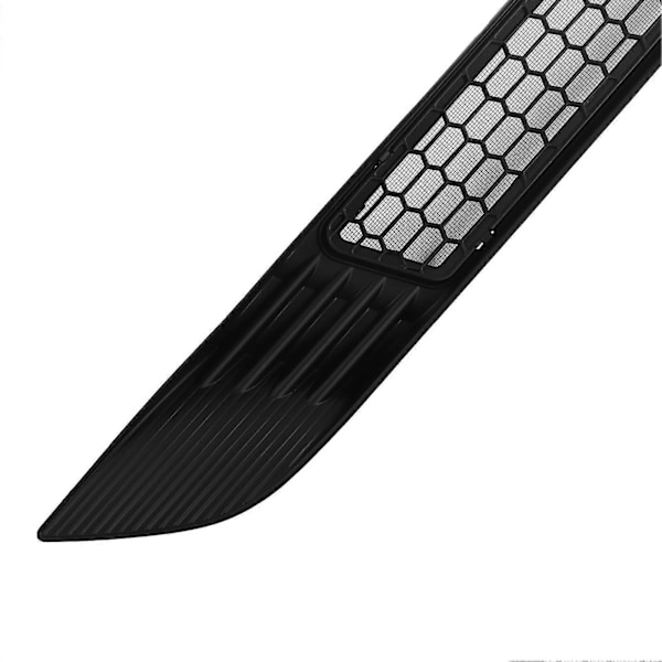 Front Grill Mesh Bumper ABS Rustfritt Stål Øker Luftstrømmen Luftventil Deksel Erstatning for Tesla Model Y 2019 til 2023
