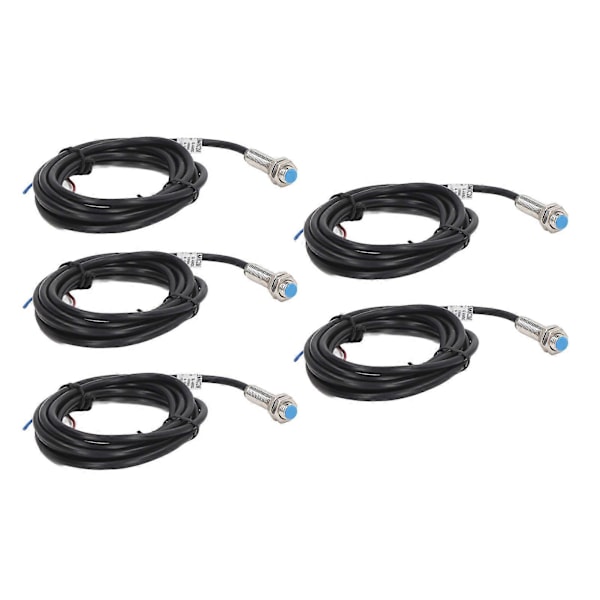 5 stk. Proximity Sensor Approach Switch 4?24VDC NPN Normalt Åben til Afstandsmåling