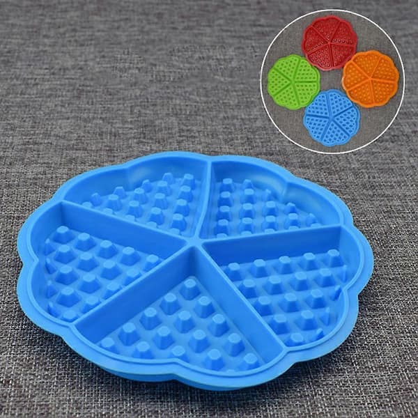 Non-stick Silikon Våffla Form Bakform Högtemperatur Ugn Bakning Kakform