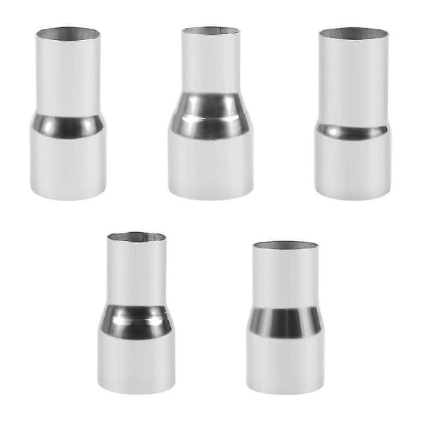 1/2/3/5 Universal Avgasrör Lätt Att Installera Rostfritt Stål 63MM-76MM 1Set